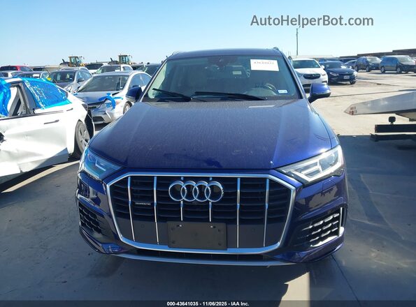 WA1LXAF76LD001454 2020 AUDI Q7 Blue Вид щитка приладів