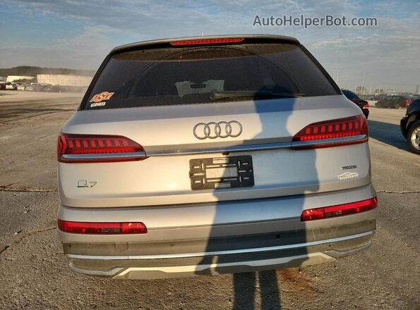 WA1LXAF77MD000833 2021 AUDI Q7 Silver Հետևի տեսք
