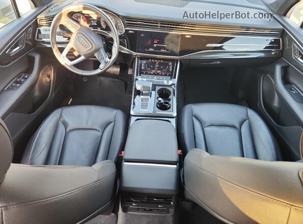 WA1LXAF77MD000833 2021 AUDI Q7 Silver Առջևի վահանակի տեսք