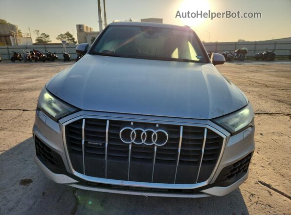 WA1LXAF77MD000833 2021 AUDI Q7 Silver Դիմացի տեսք