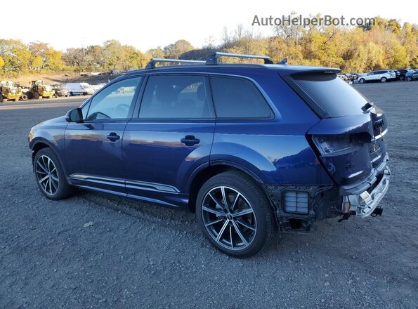 WA1LXAF78MD030018 2021 AUDI Q7 Blue Հետևի ձախ