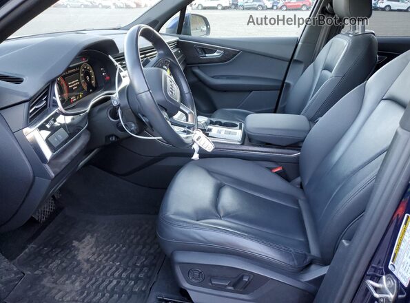WA1LXAF78MD030018 2021 AUDI Q7 Blue Սալոնի դիմացի տեսք