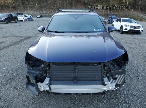 WA1LXAF78MD030018 2021 AUDI Q7 Blue Դիմացի տեսք