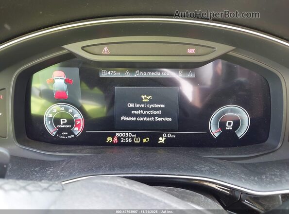 WA1LXBF73MD036167 2021 AUDI Q7 Black უკანა სავარძლების ხედი