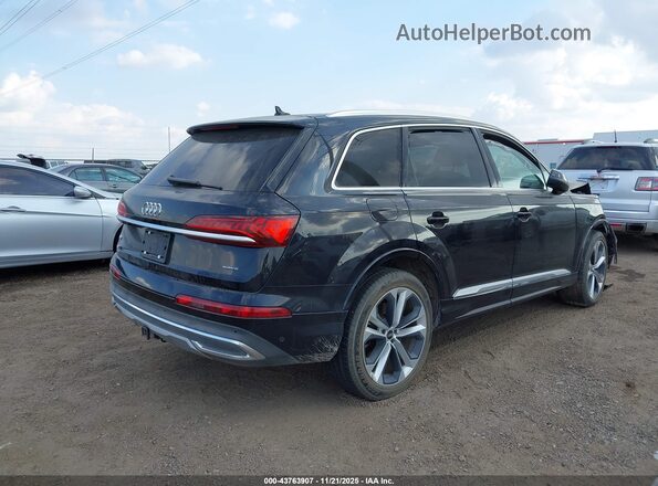WA1LXBF73MD036167 2021 AUDI Q7 Black უკანა მარჯვენა