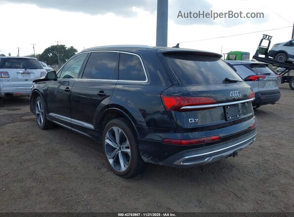 WA1LXBF73MD036167 2021 AUDI Q7 Black უკანა მარცხენა