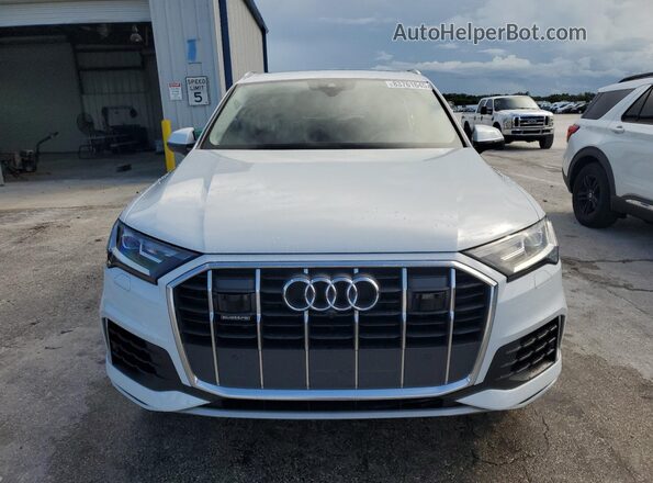 WA1LXBF76ND016349 2022 AUDI Q7 White Вид спереду