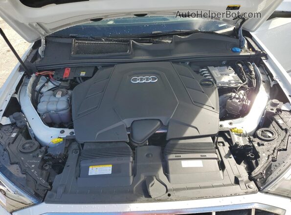 WA1LXBF76ND016349 2022 AUDI Q7 White Вид підкапотного простору