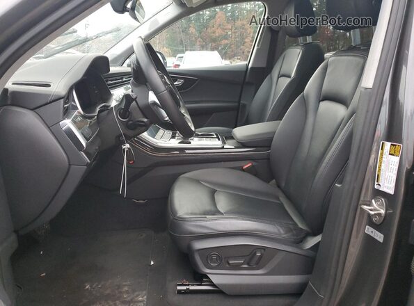 WA1LXBF78PD008742 2023 AUDI Q7 Charcoal Widok wnętrza z przodu