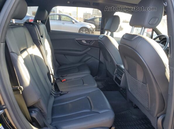 WA1MXBF73ND020976 2022 AUDI Q7 Black Vista de los asientos traseros