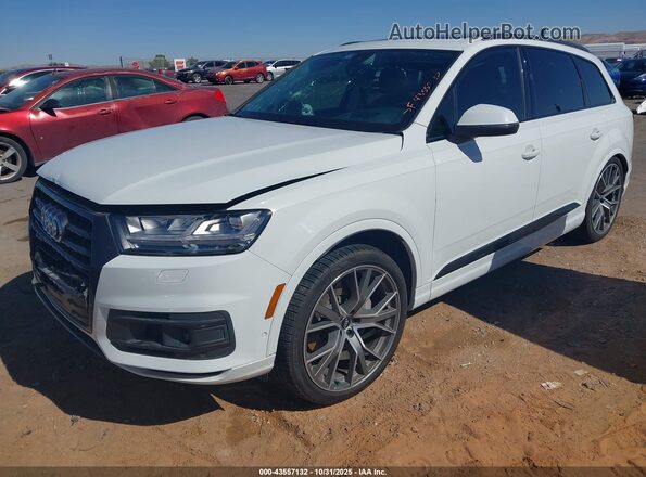WA1VAAF74KD003289 2019 AUDI Q7 White Front left