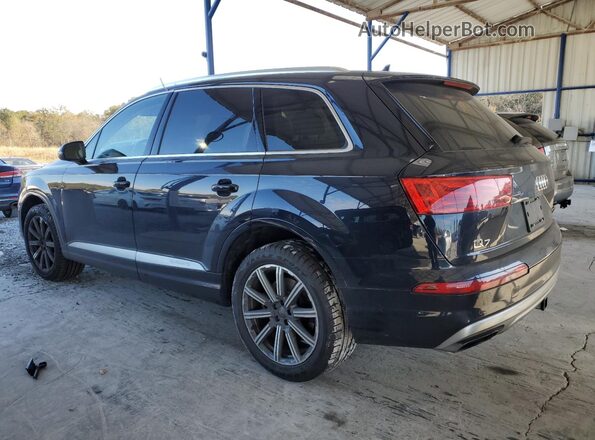 WA1VAAF75JD001789 2018 AUDI Q7 Black Հետևի ձախ