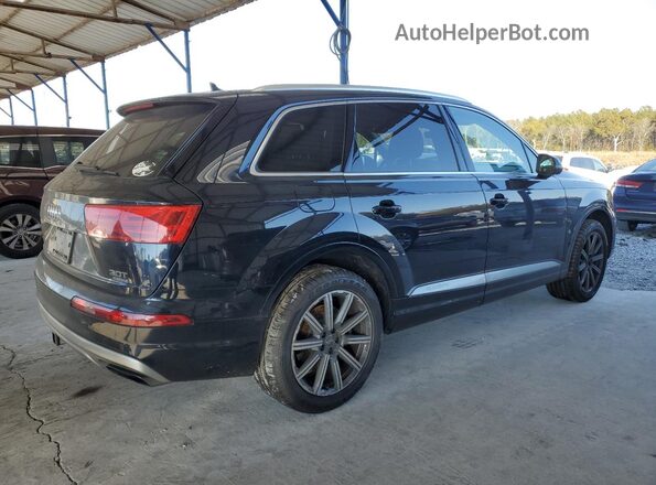 WA1VAAF75JD001789 2018 AUDI Q7 Black Հետևի աջ