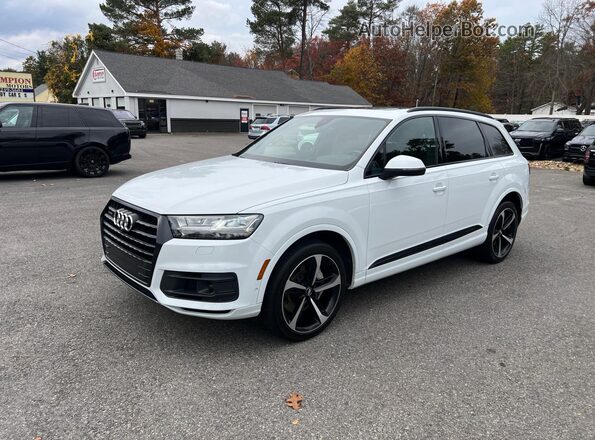 WA1VAAF75KD041145 2019 AUDI Q7 White Tył lewy
