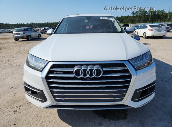WA1VAAF77JD007707 2018 AUDI Q7 White 