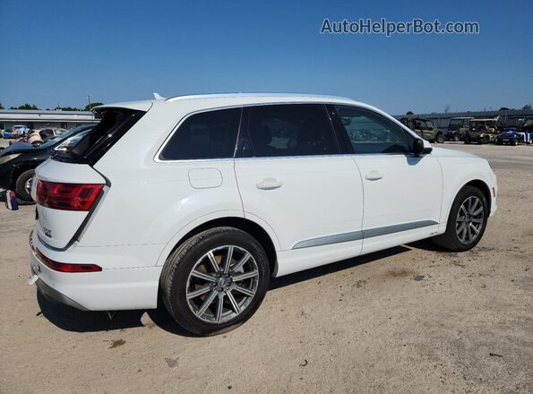 WA1VAAF77JD007707 2018 AUDI Q7 White 