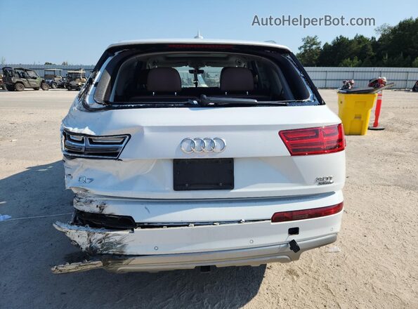 WA1VAAF77JD007707 2018 AUDI Q7 White 