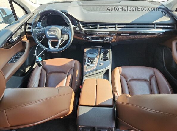 WA1VAAF77JD007707 2018 AUDI Q7 White 