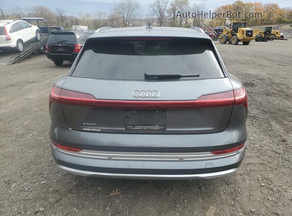 WA1VAAGE3KB006600 2019 AUDI E-TRON Серый Вид сзади