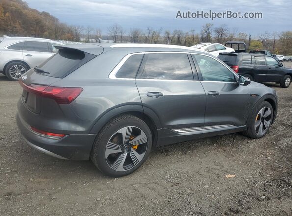 WA1VAAGE3KB006600 2019 AUDI E-TRON Серый Задняя правая четверть
