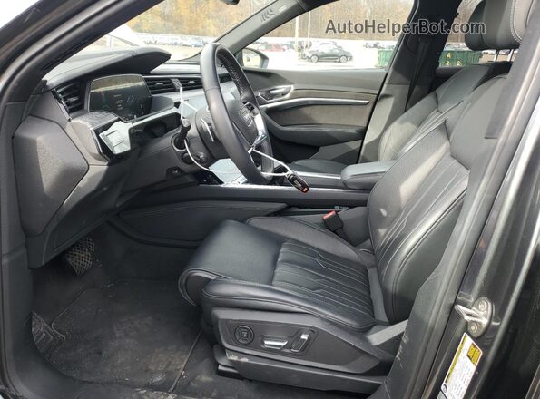 WA1VAAGEXKB006545 2019 AUDI E-TRON Gray Front interior view