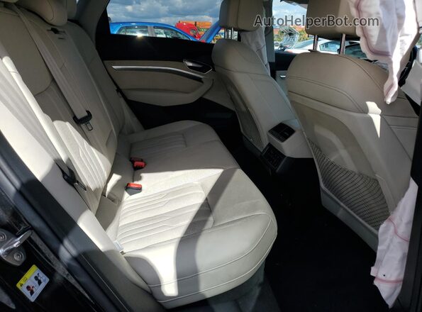 WA1VABGE0KB010819 2019 AUDI E-TRON Black Rear seats view