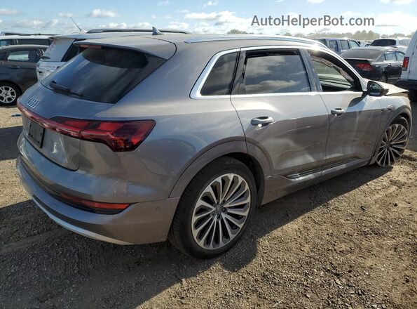 WA1VABGE0KB011842 2019 AUDI E-TRON Gray Tył prawy
