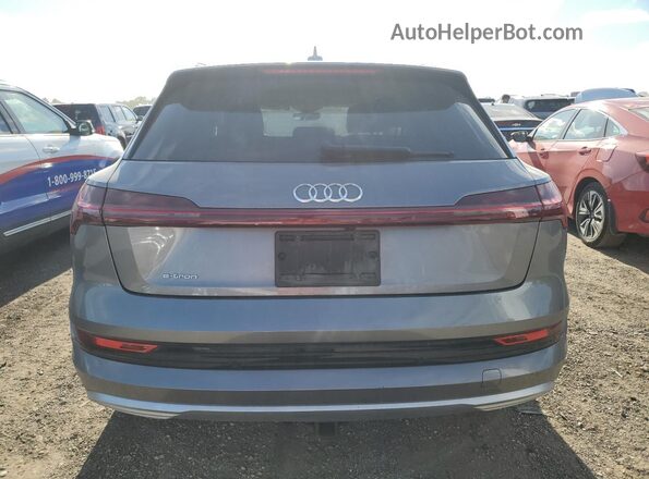 WA1VABGE0KB011842 2019 AUDI E-TRON Gray Widok z tyłu