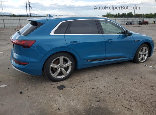 WA1VABGE1KB016001 2019 AUDI E-TRON Синий Задняя правая четверть