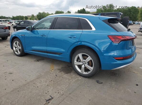 WA1VABGE1KB016001 2019 AUDI E-TRON Синий Задняя левая четверть