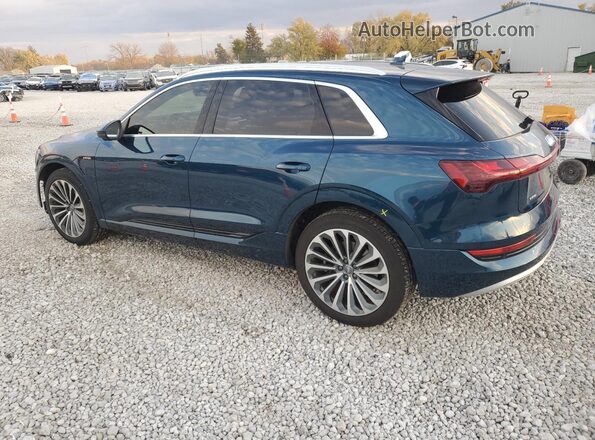 WA1VABGE4KB021192 2019 AUDI E-TRON Blue უკანა მარცხენა