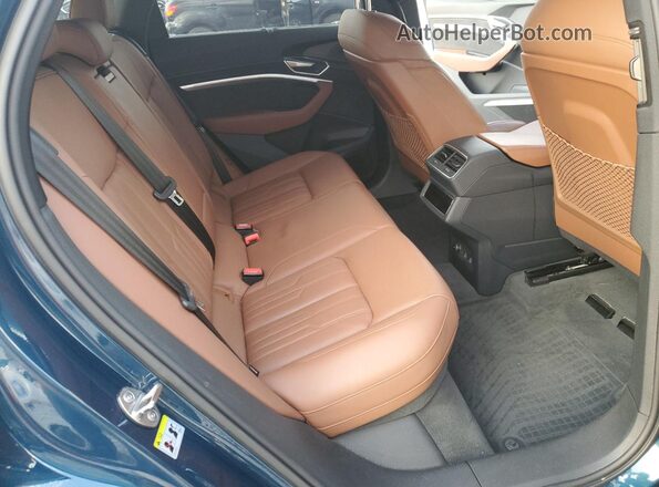 WA1VABGE4KB021192 2019 AUDI E-TRON Blue უკანა სალონის ხედი