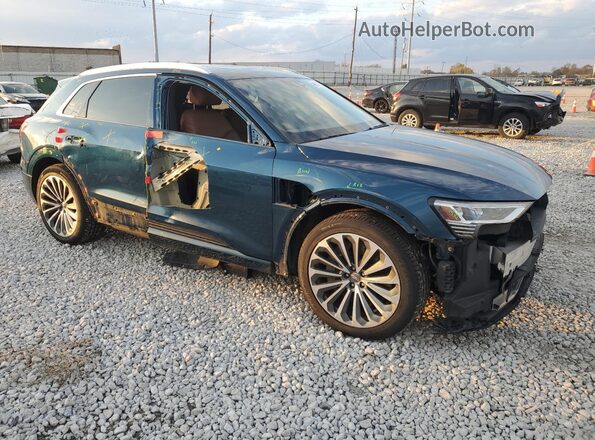 WA1VABGE4KB021192 2019 AUDI E-TRON Blue წინა მარჯვენა