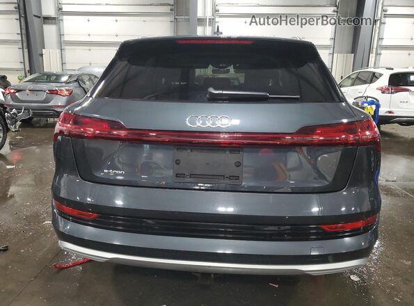 WA1VABGE8KB010454 2019 AUDI E-TRON Gray Вид ззаду