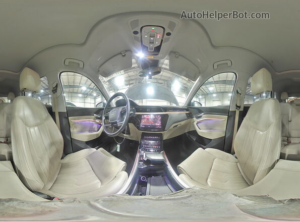 WA1VABGE8KB010454 2019 AUDI E-TRON Gray Панорамний вид салону 360°
