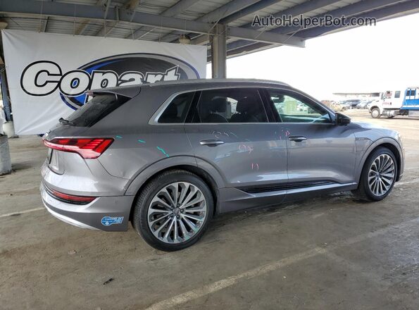 WA1VABGE8KB020661 2019 AUDI E-TRON Gray უკანა მარჯვენა