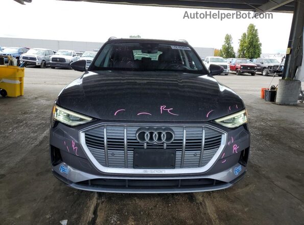 WA1VABGE8KB020661 2019 AUDI E-TRON Gray წინა ხედი