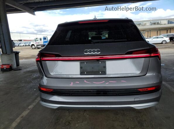 WA1VABGE8KB020661 2019 AUDI E-TRON Gray უკანა ხედი