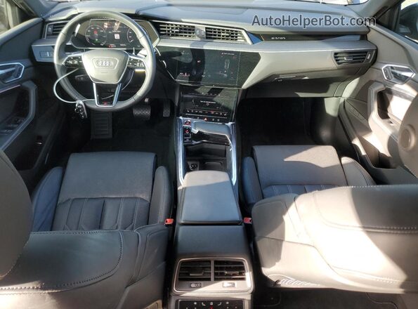 WA1VCBGE4PB005267 2023 AUDI E-TRON Black Առջևի վահանակի տեսք