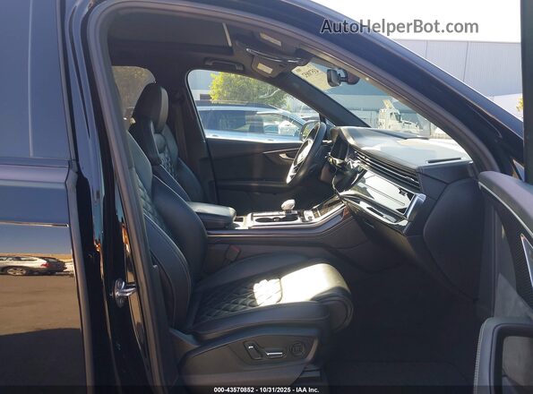 WA1VWBF71MD018729 2021 AUDI SQ7 Black წინა სალონის ხედი