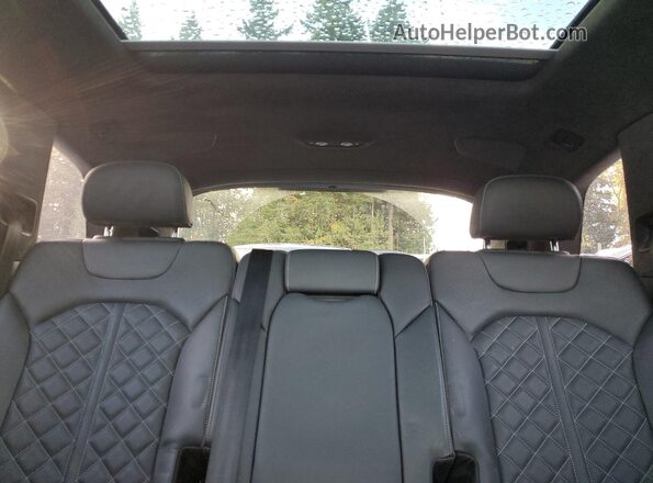 WA1VWBF73MD016576 2021 AUDI SQ7 Black უკანა სავარძლების ხედი