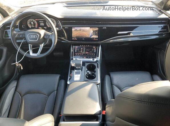 WA1VXAF74MD018618 2021 AUDI Q7 Черный Вид панели приборов