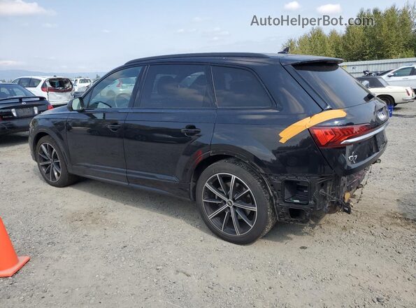 WA1VXAF7XMD018980 2021 AUDI Q7 Black Trasero izquierdo