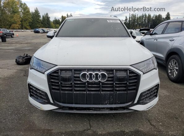 WA1VXAF7XMD020616 2021 AUDI Q7 White Вид спереду