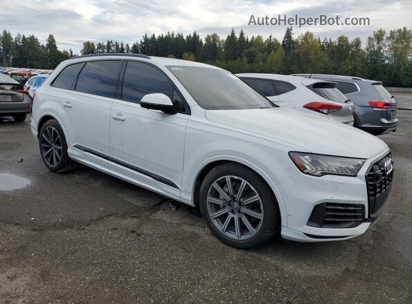 WA1VXAF7XMD020616 2021 AUDI Q7 White Передня права чверть