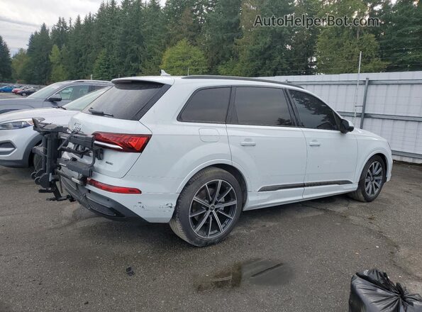 WA1VXAF7XMD020616 2021 AUDI Q7 White Задня права чверть