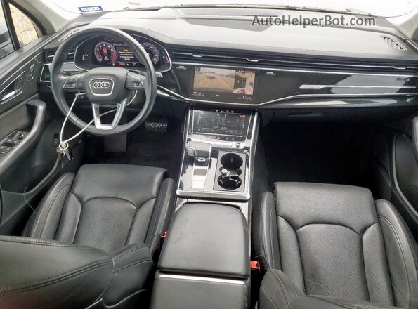 WA1VXBF71LD003627 2020 AUDI Q7 White Vista del salpicadero