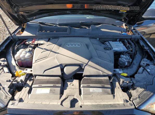 WA1VXBF71PD014858 2023 AUDI Q7 Black უკანა სალონის ხედი