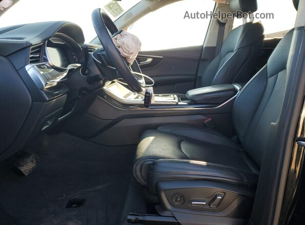 WA1VXBF71PD014858 2023 AUDI Q7 Black წინა სალონის ხედი