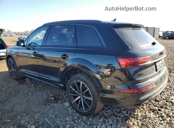 WA1VXBF71PD014858 2023 AUDI Q7 Black უკანა მარცხენა